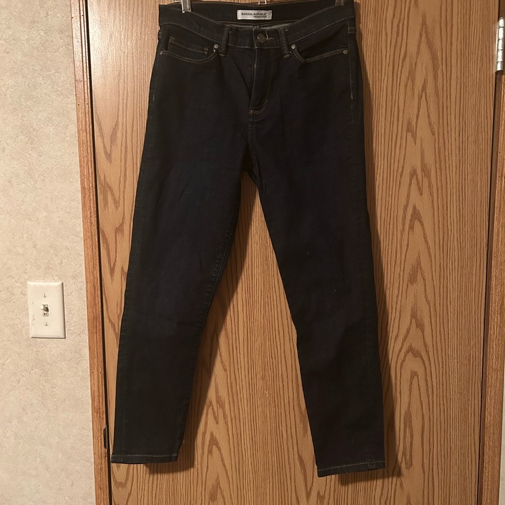 Banana Republic Indigo Denim Jeans Size 27 NWOT